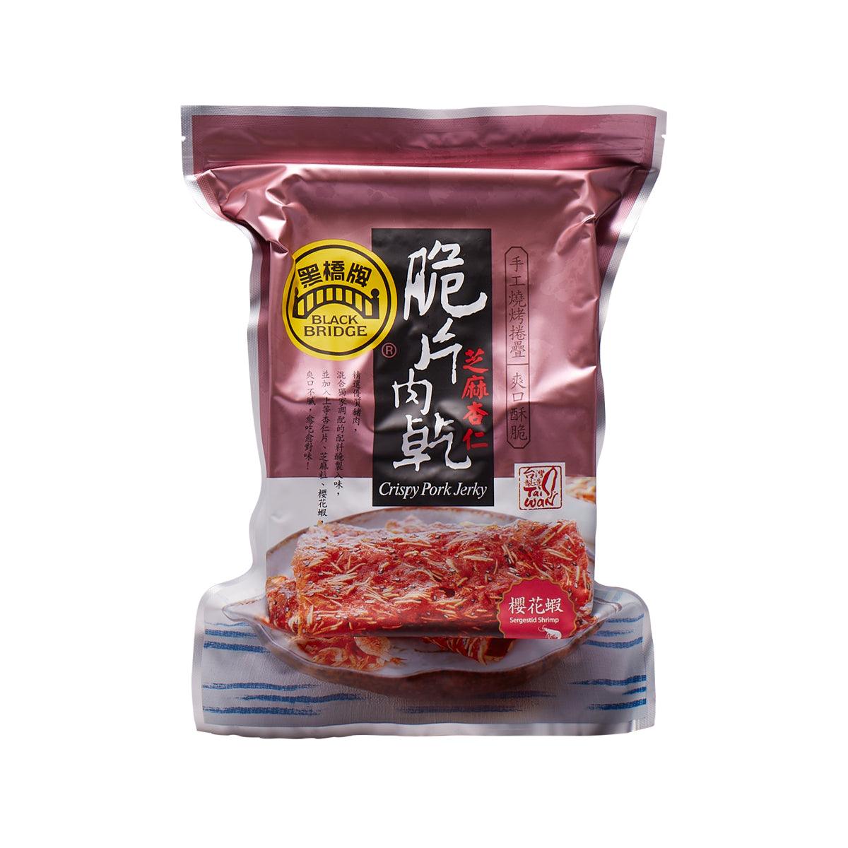 BLACK BRIDGE 櫻花蝦芝麻杏仁脆片肉乾 (10pcs)