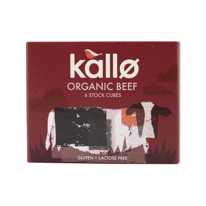 KALLO Organic Beef Stock Cubes  (66g)