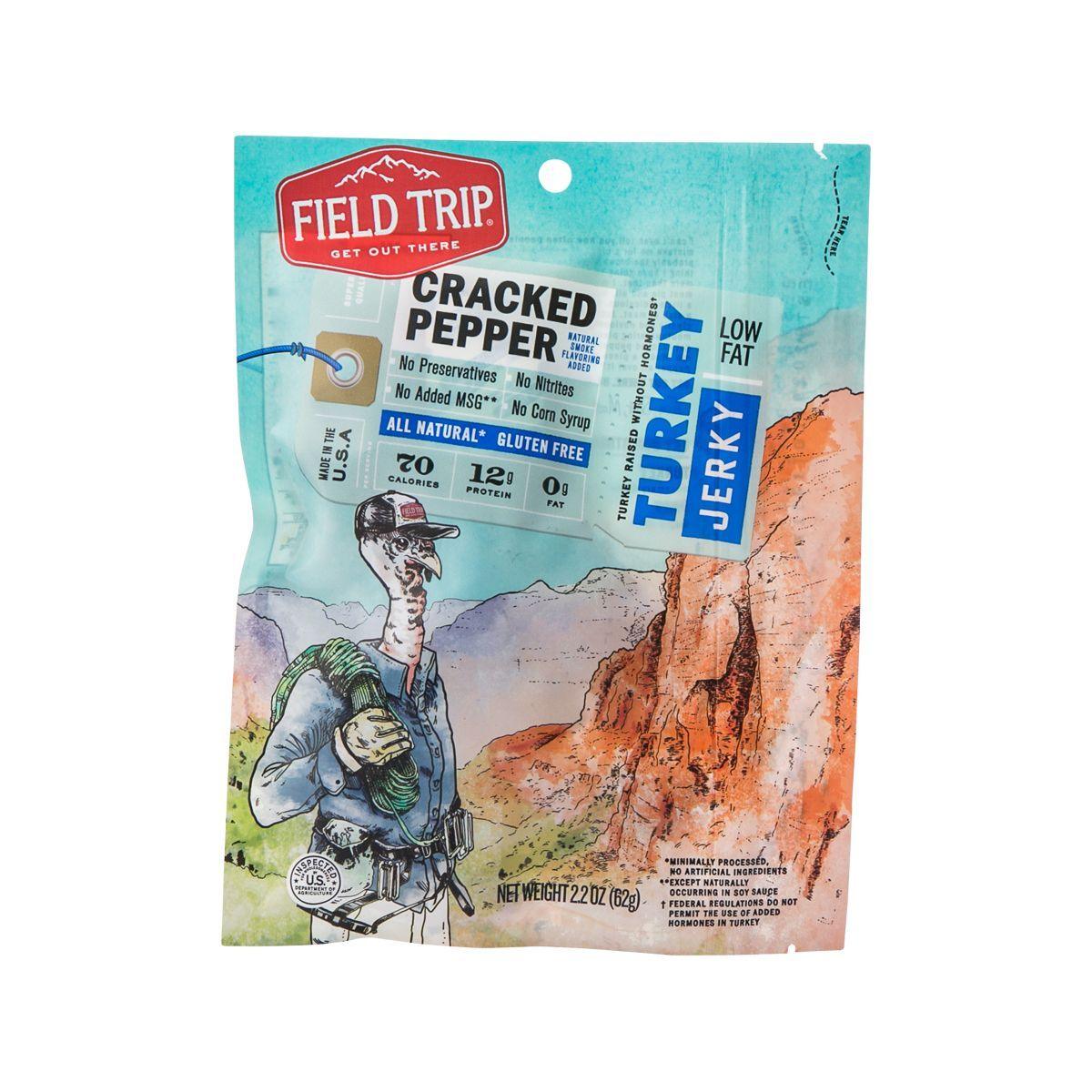 FIELD TRIP Turkey Jerky - Cracked Pepper (2.2oz)