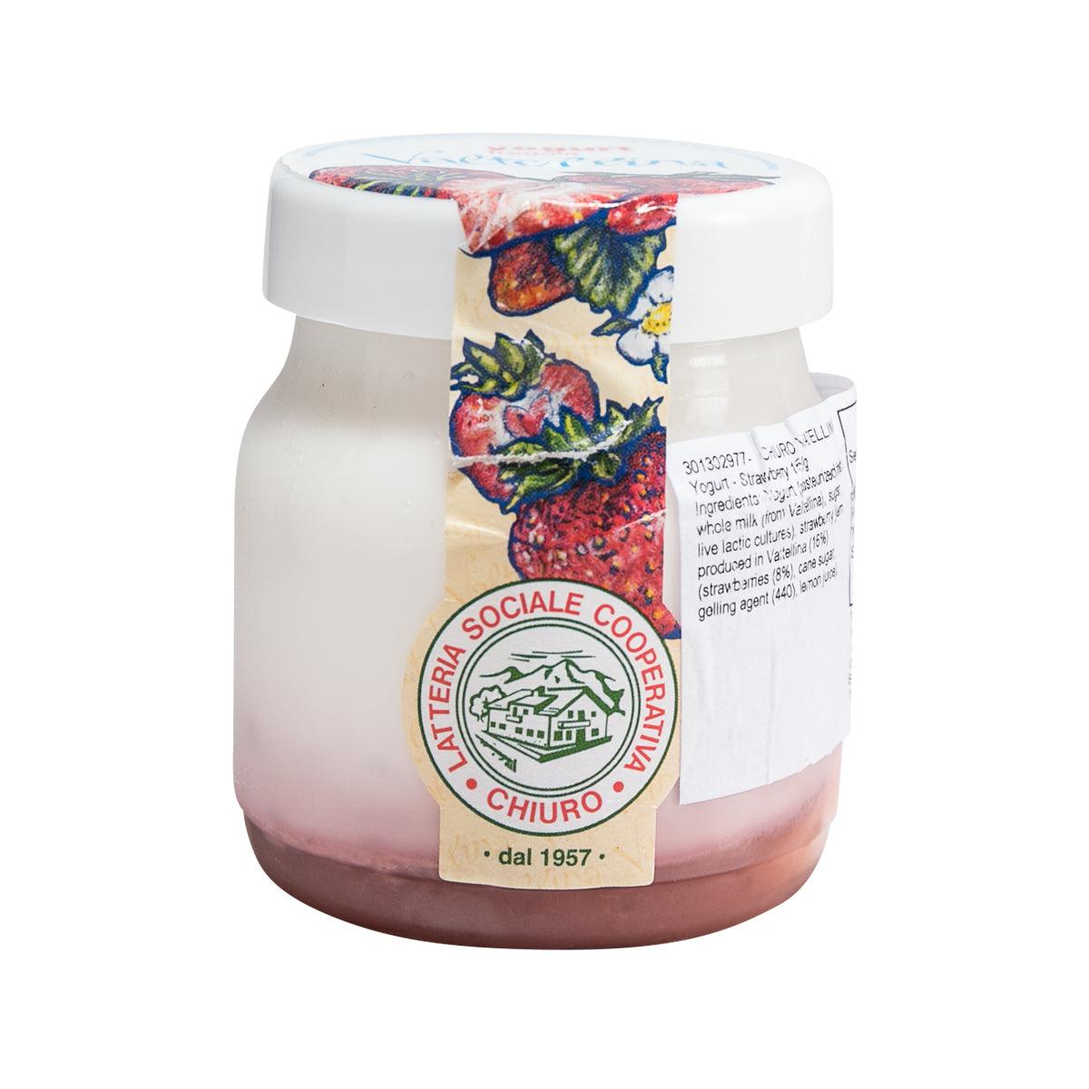 CHIURO VALTELLINA Yogurt - Strawberry (150g)