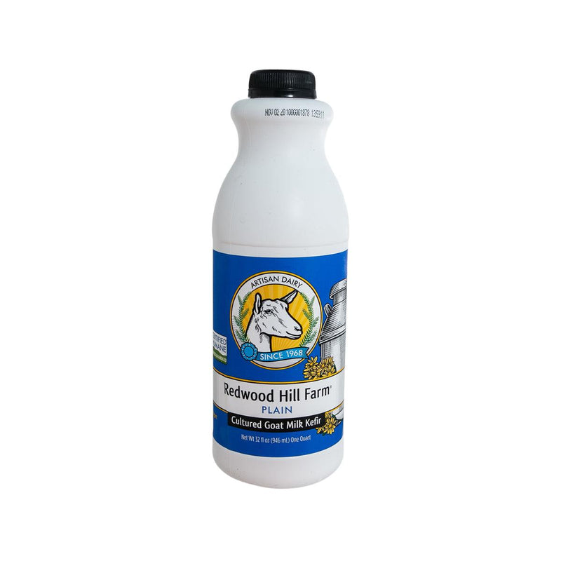 REDWOODHILL Cultured Goat Milk Kefir - Plain  (946mL)