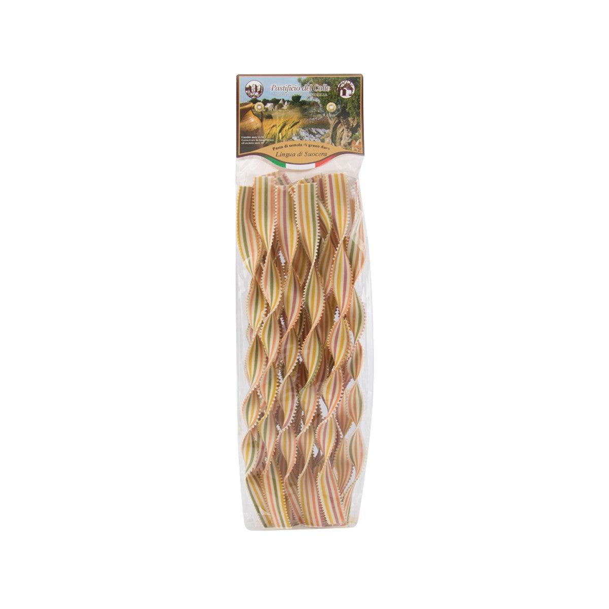 PASTIFICIO DEL COLLE 長條彩色扭扭意大利麵 (250g)
