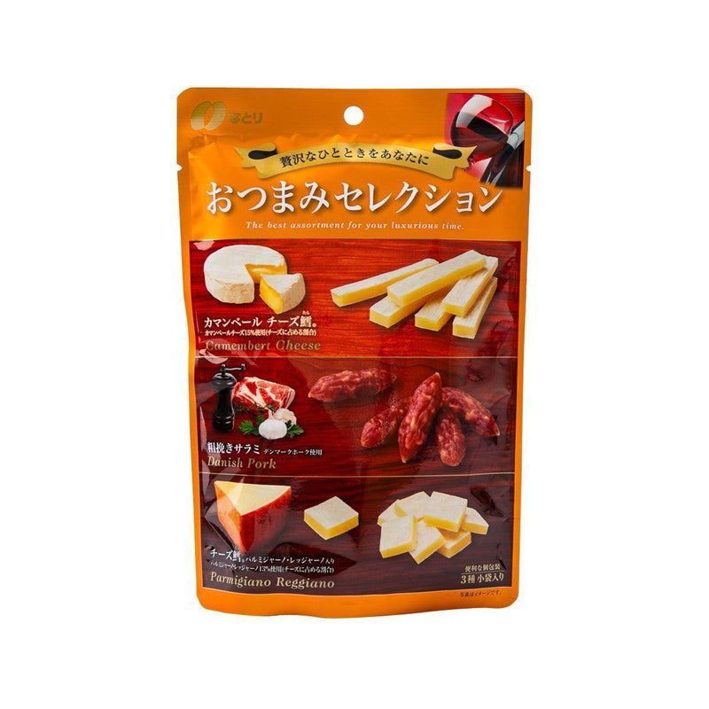 NATORI Cheese Snack with Cod and Salami Snack Selection  (63g)