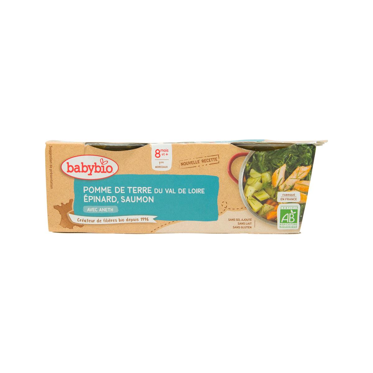 BABYBIO 有機三文魚及蔬菜 (2 x 200g)