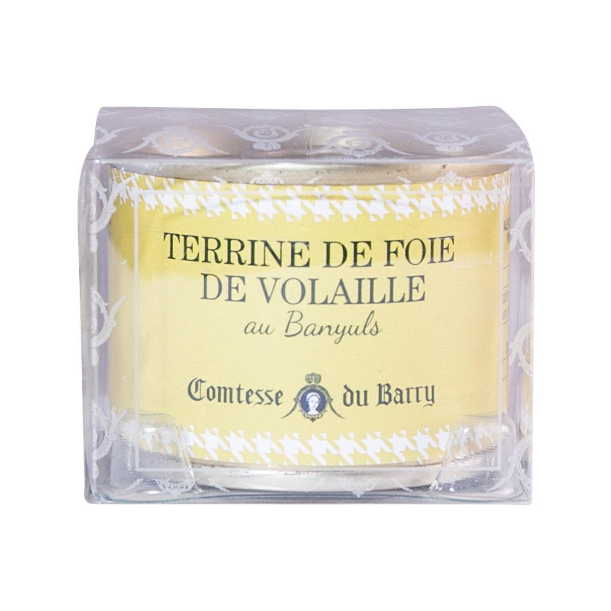 COMTESSE DU BARRY Polutry Liver Terrine with Banyuls Wine (70g)