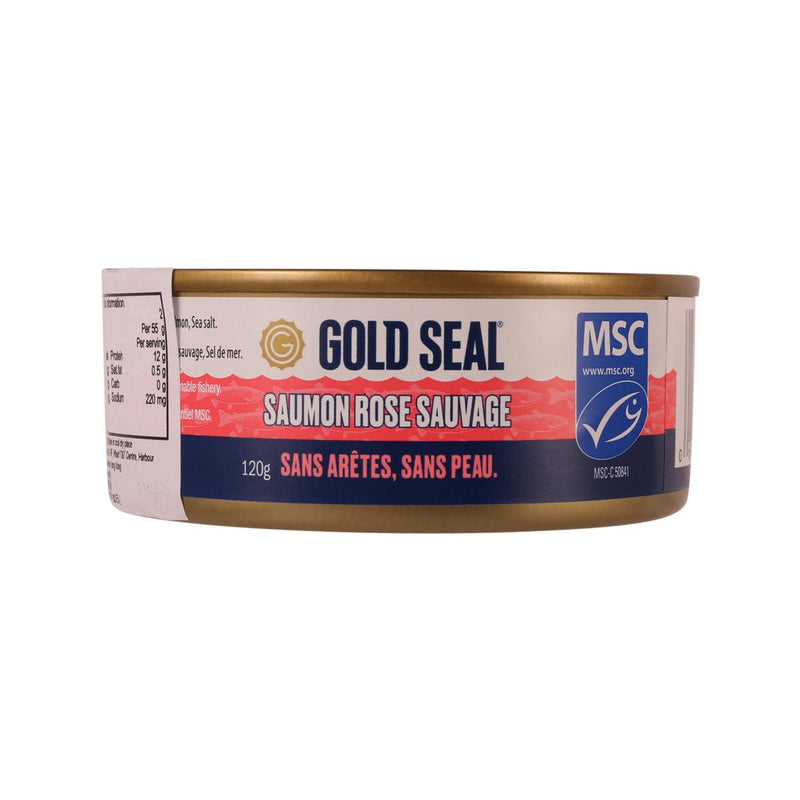 GOLD SEAL Wild Pink Salmon - Skinless & Boneless  (120g)