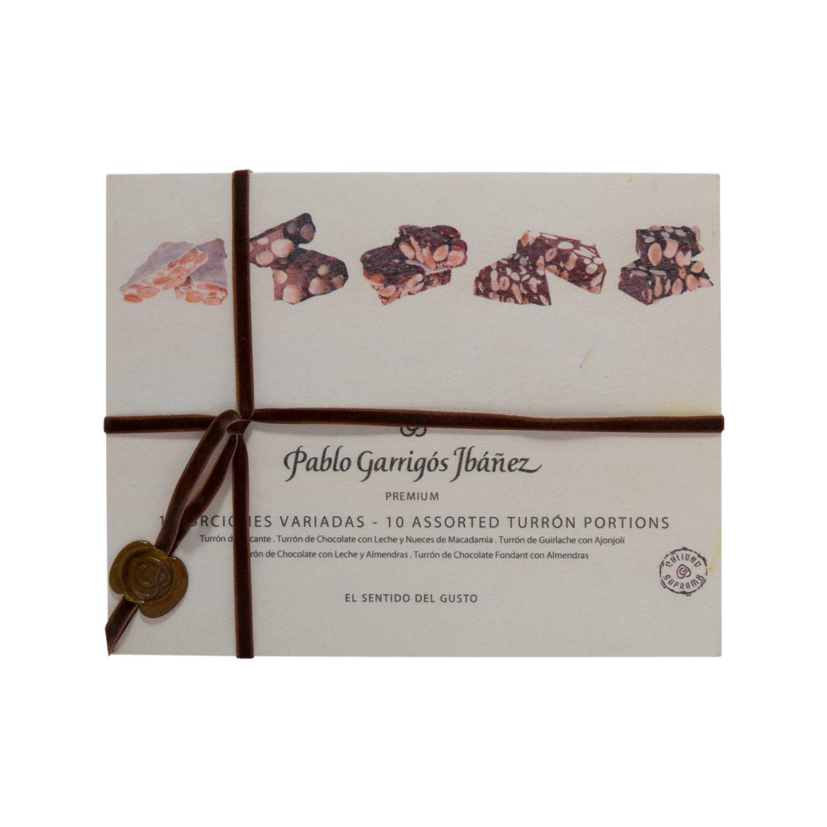 PABLO GARRIGOS IBANEZ Premium Assorted Turron Portions Gift Box (170g)