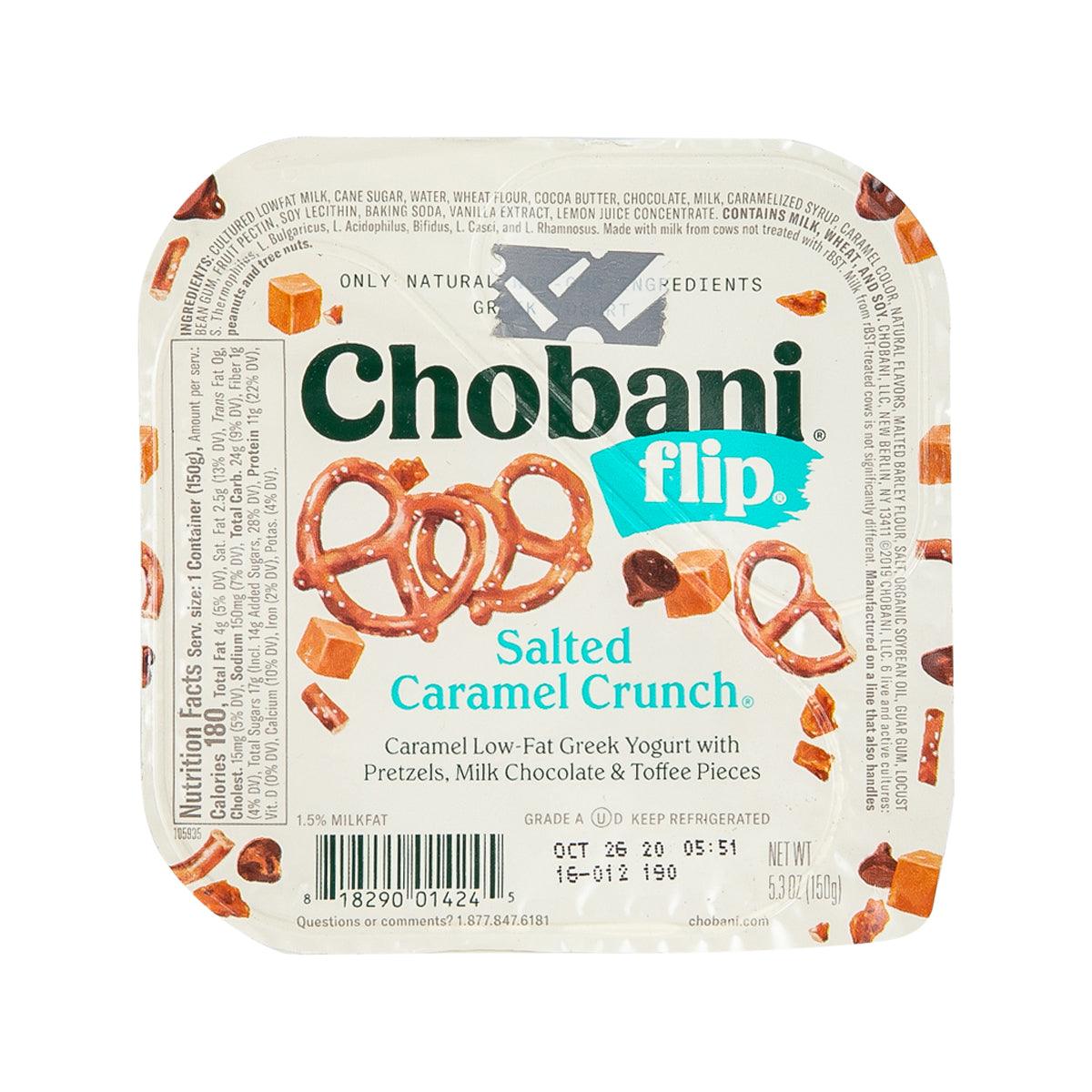 CHOBANI Flip Salted Caramel Crunch Lowfat Greek Yogurt (128g)