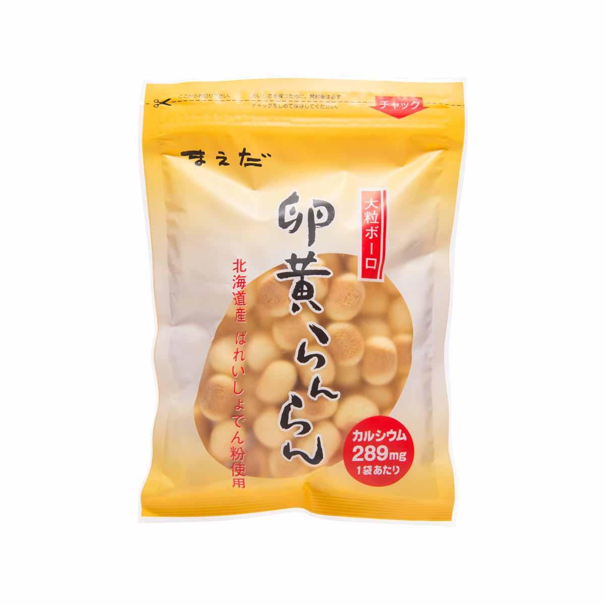 OSAKAMAEDA Egg Yolk Bolo Snack (100g)