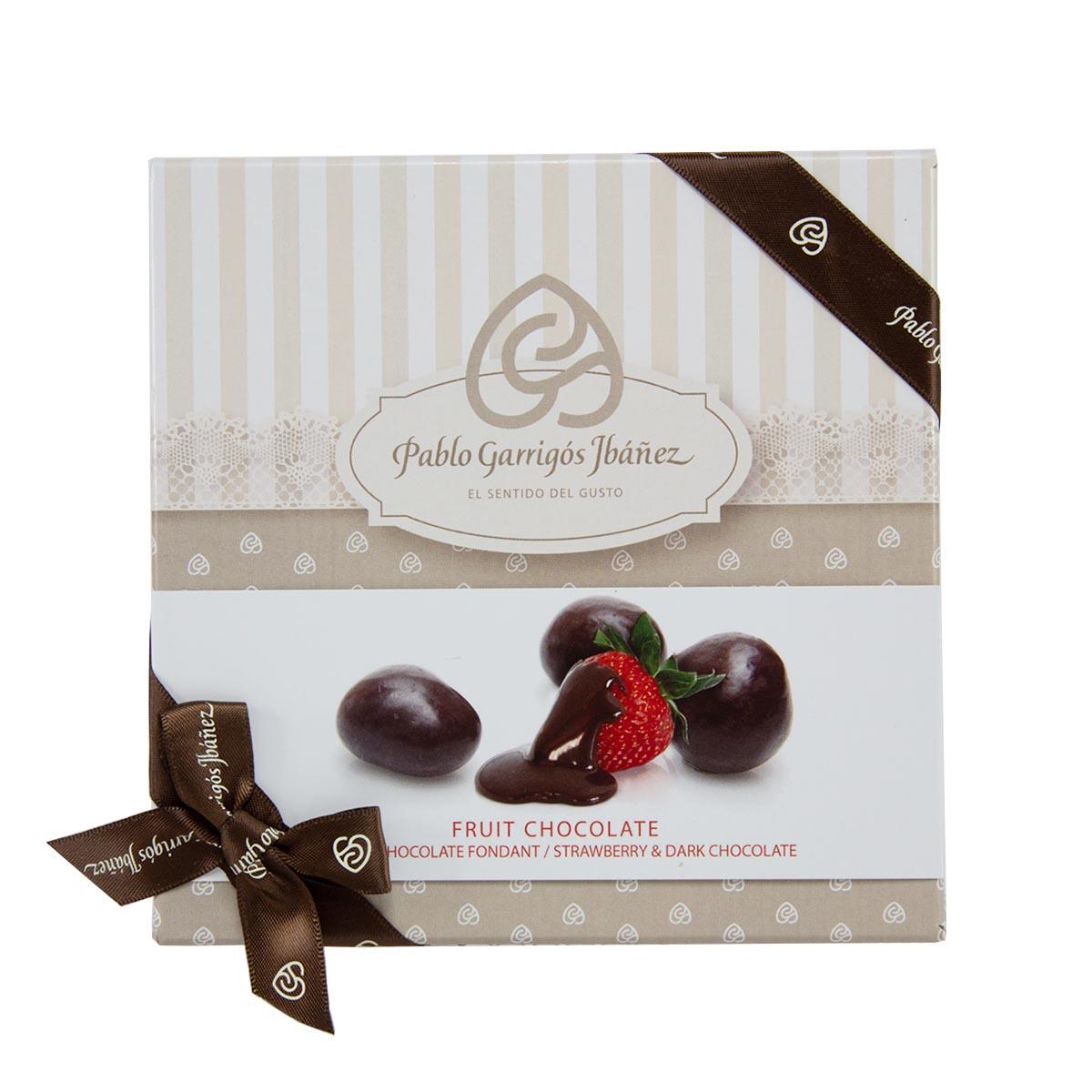 PABLO GARRIGOS IBANEZ Fruit Chocolate - Strawberry & Dark Chocolate (120g)