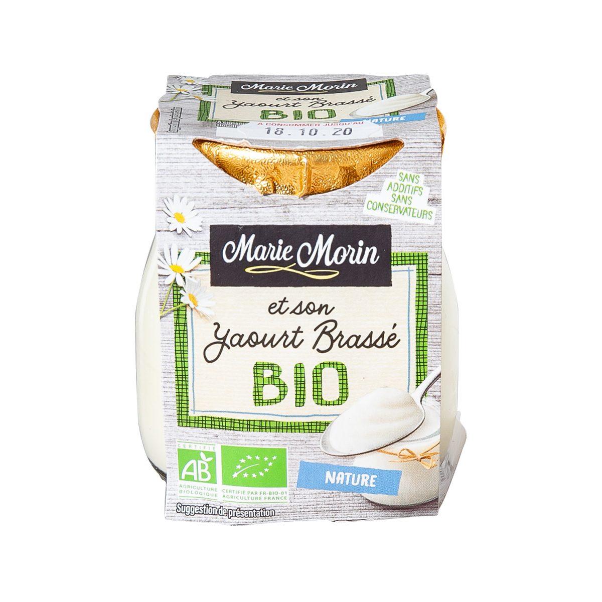MARIE MORIN Organic Plain Yogurt (140g)