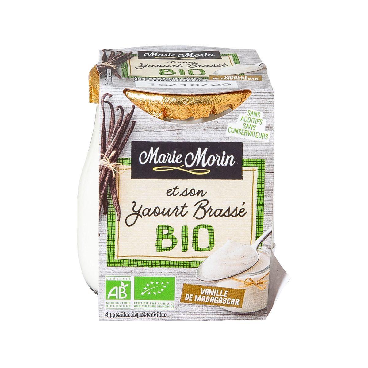 MARIE MORIN Organic Creamy Vanilla Yogurt (140g)