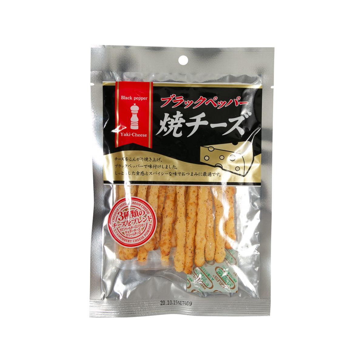 HASESHOKUHIN Baked Cheese - Black Pepper (40g)