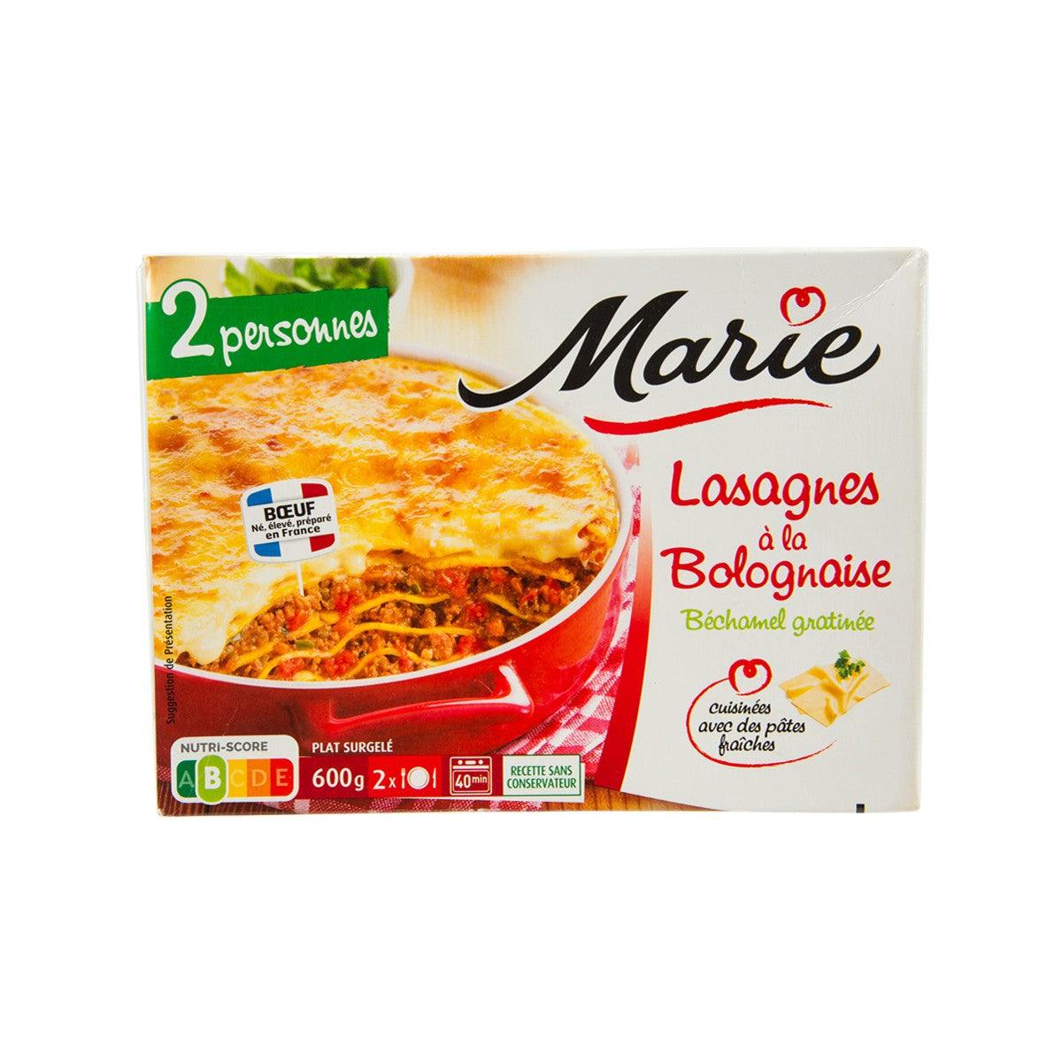 Lasagne bolognaise - Marie - 600 g
