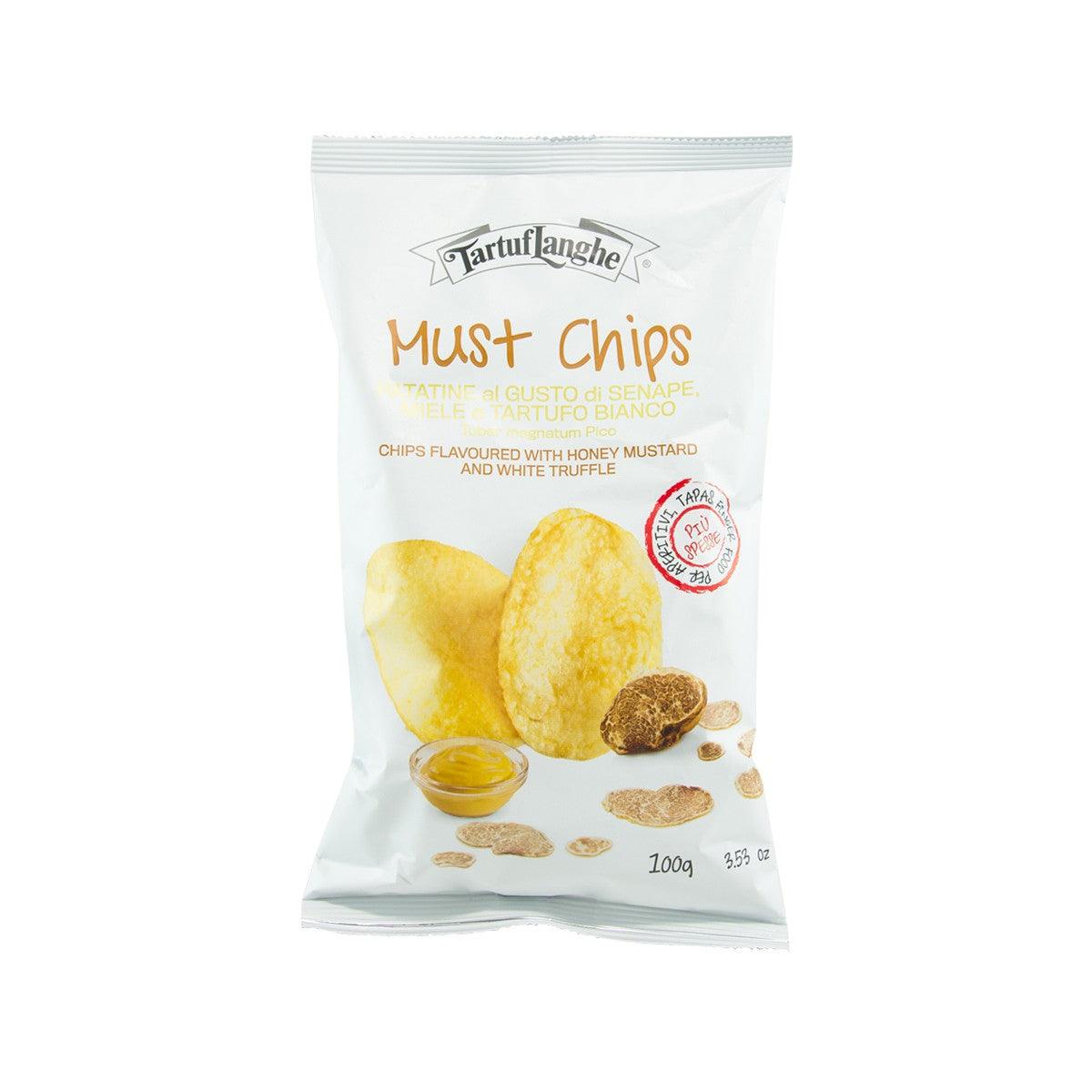 TARTUFLANGHE Honey Mustard and White Truffle Flavoured Potato Chips (100g) - city'super E-Shop