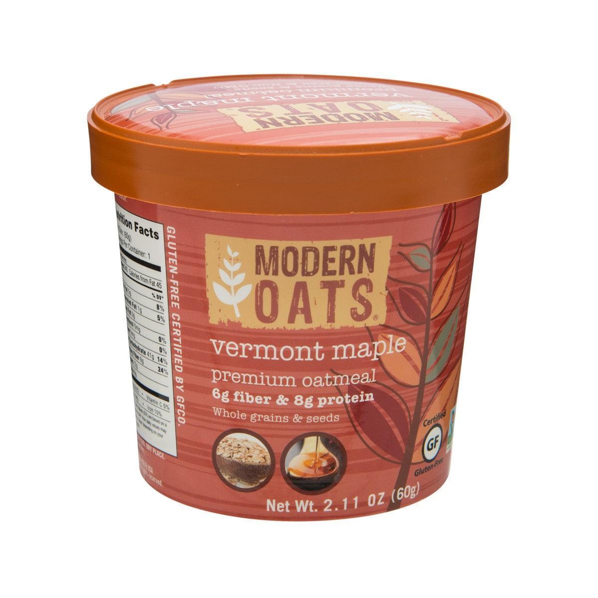 MODERN OATS Gluten-free Premium Oatmeal - Vermont Maple (60g)