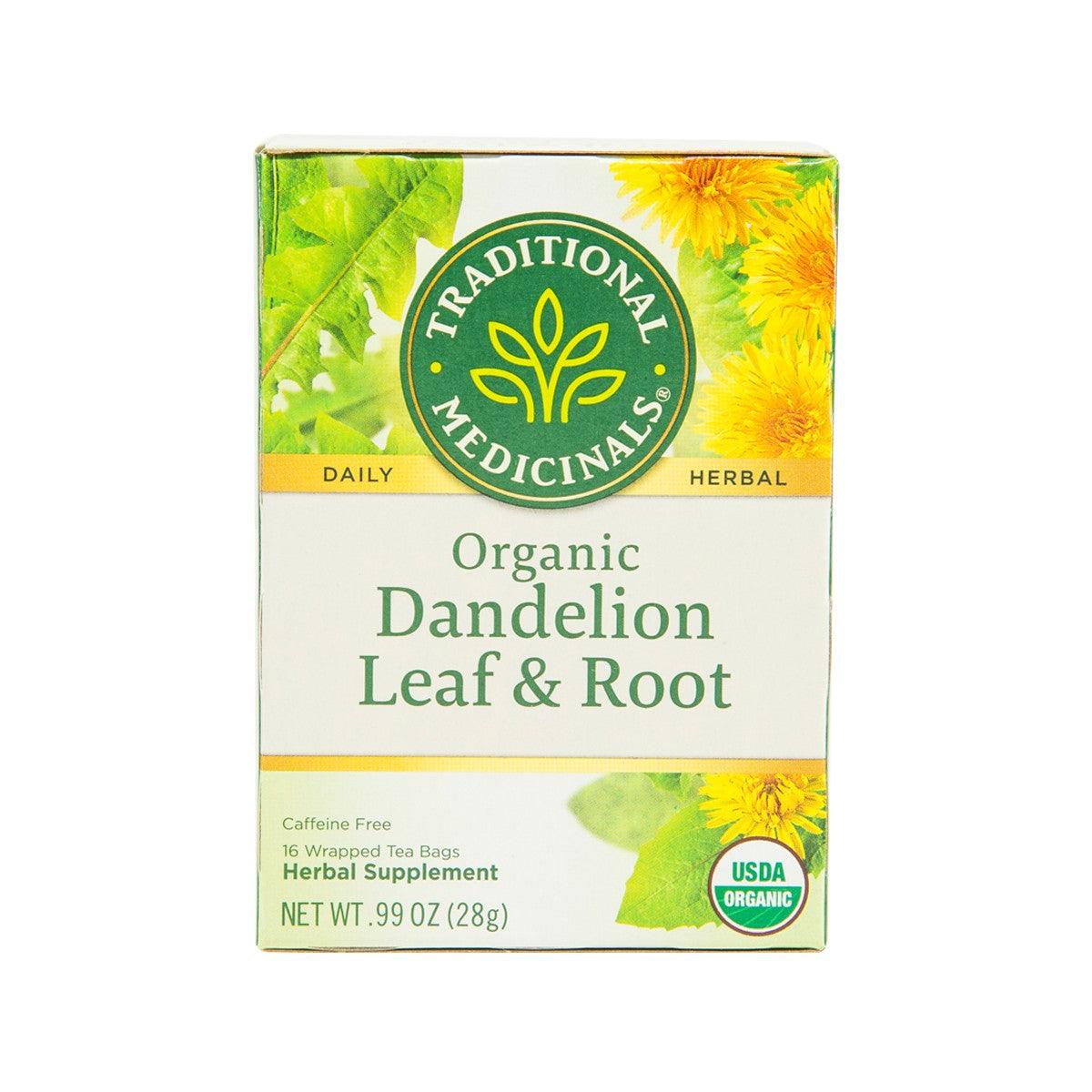TRADITIONAL MEDICINALS Organic Dandelion Leaf & Root Tea Bags (28g) - city'super E-Shop