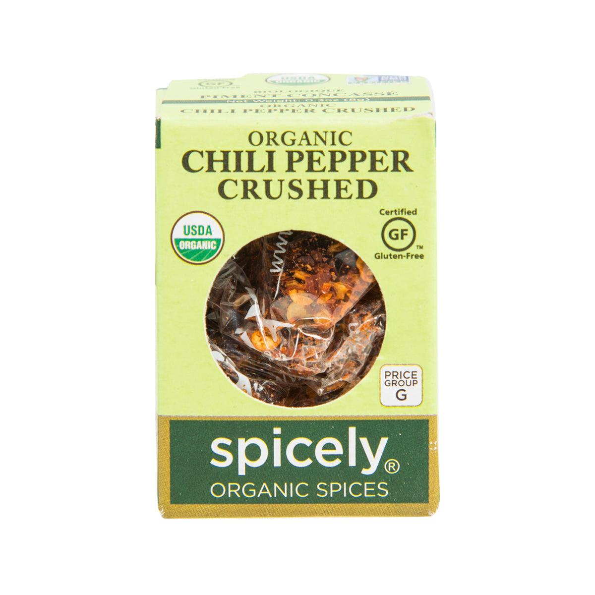 SPICELY Organic Chilipepper - Crushed (8g)