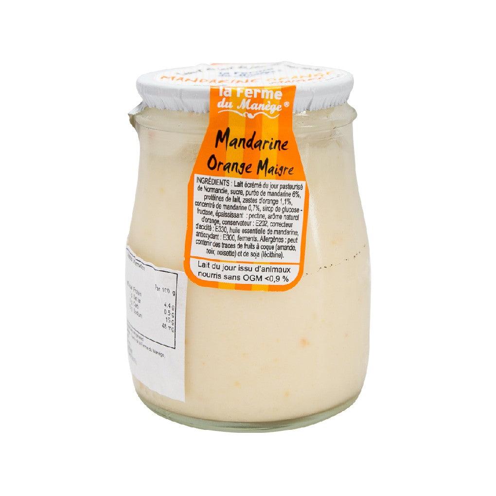 FERME DU MANEGE Low Fat Yogurt - Mandarin Orange (180g)