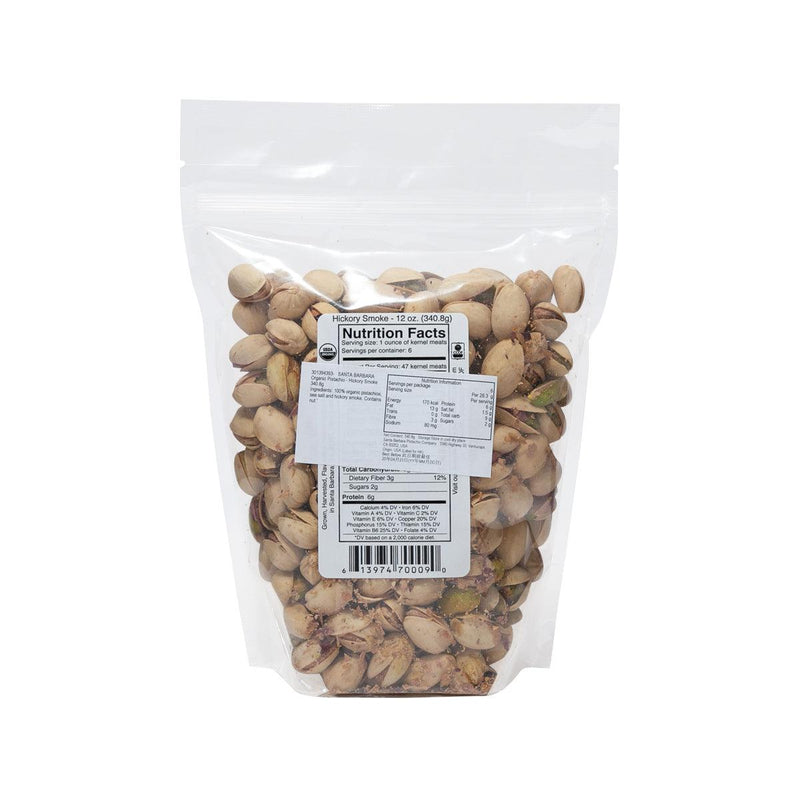 SANTA BARBARA 有機開心果 - 煙燻  (340.8g)