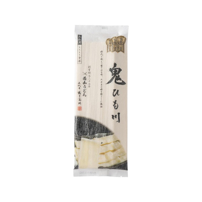HANAYAMAUDON Onihimokawa Dried Flat Udon Noodle  (200g)