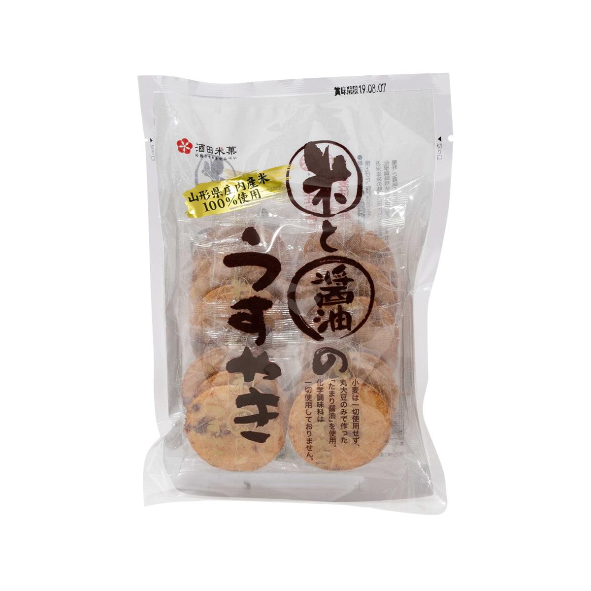 酒田米菓 薄燒煎餅 - 醬油味 (94g)