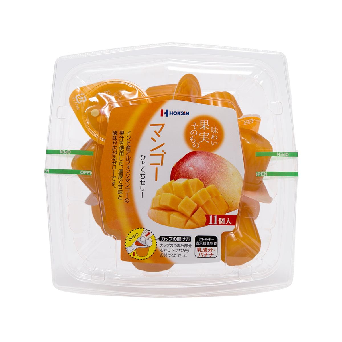 HOKUSHIN One-Bite Jelly - Mango (189g)