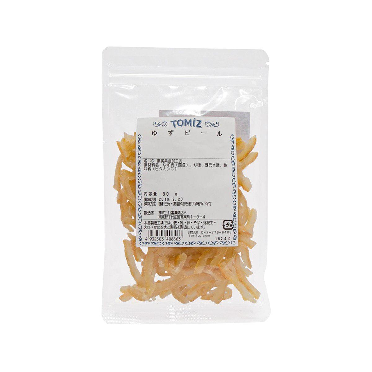 TOMIZAWA Candied Yuzu Citrus Peel (80g) - city'super E-Shop