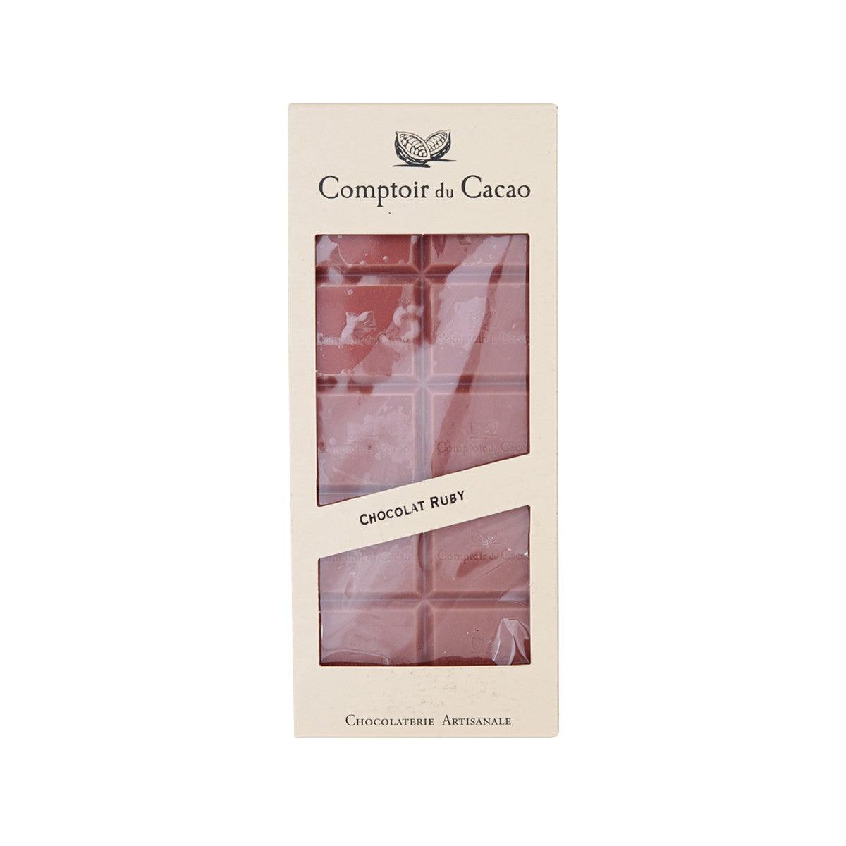 COMPTOIR DU CACAO Gourmet Bar Ruby Chocolate - Original (90g)