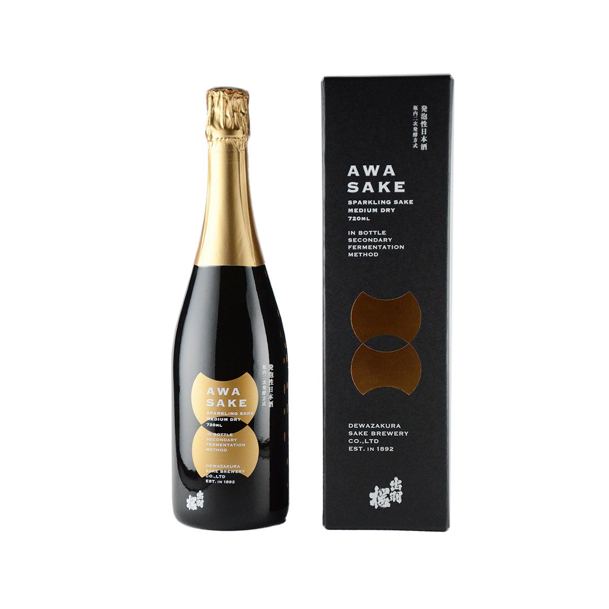 DEWAZAKURA AWA Sparkling Sake (720mL)