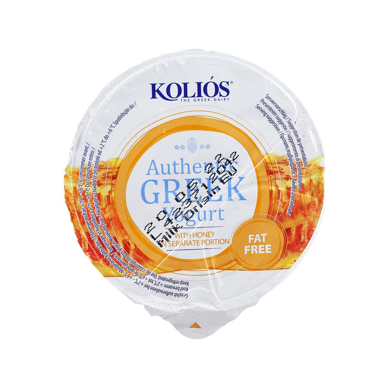 KOLIOS Authentic Greek Yogurt with Honey - Fat Free  (150g)