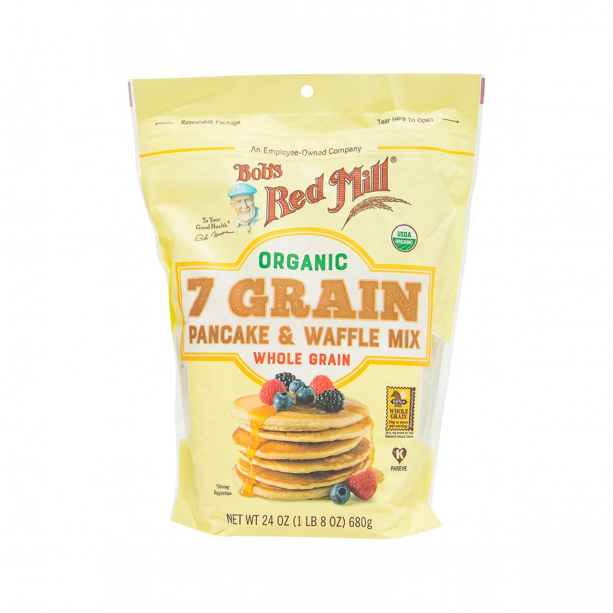BOB'S RED MILL Organic Multi-Grain Pancake & Waffle Mix (680g)
