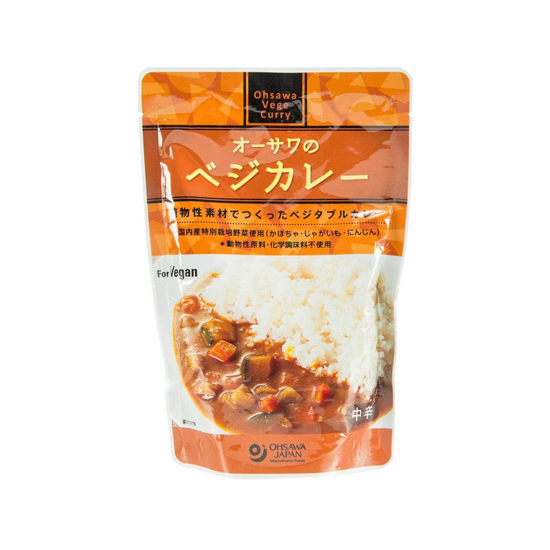 OHSAWA JAPAN Instant Vegetable Curry - Mild  (210g)