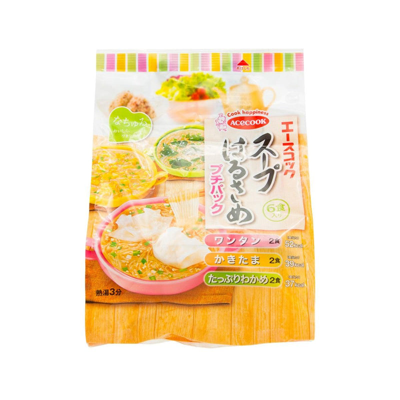 ACE COOK Assorted Mini Harusame Starch Noodle in Soup  (76g)