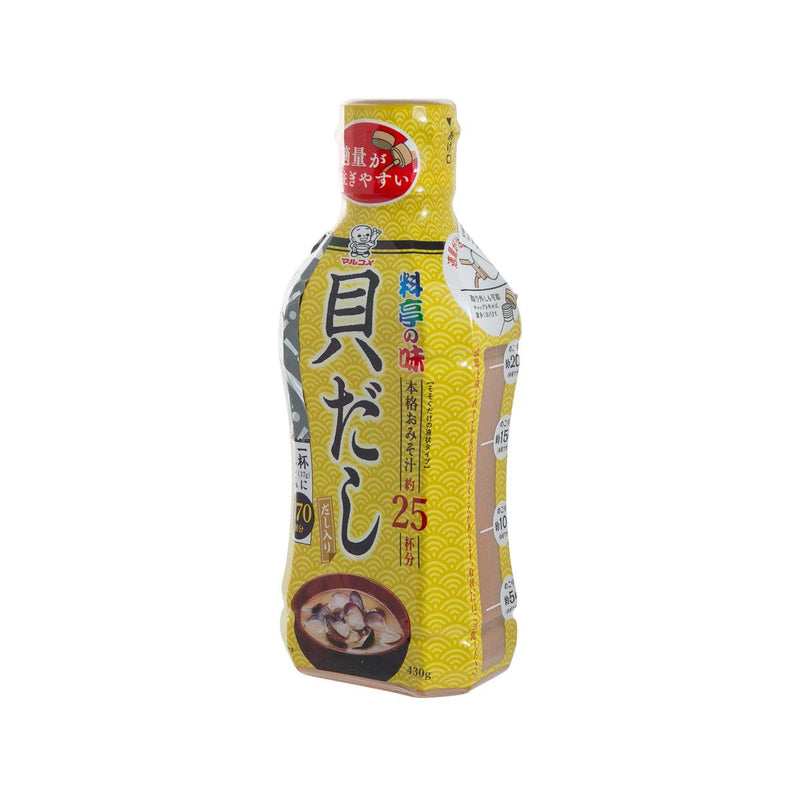 MARUKOME Ryoteinoaji Liquid Miso - Clam Stock  (430g)