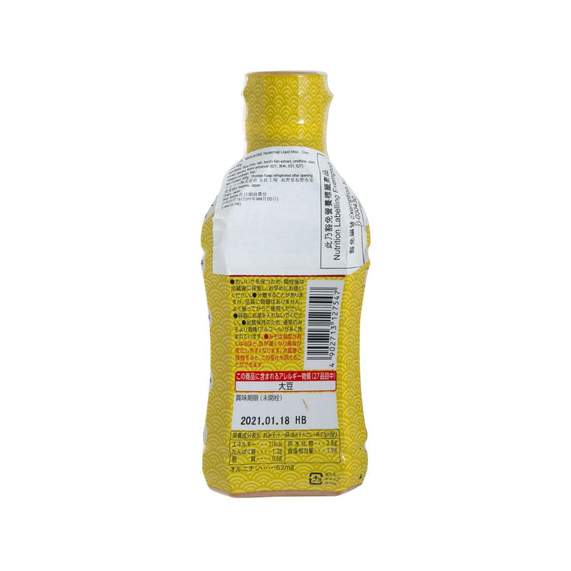 MARUKOME Ryoteinoaji Liquid Miso - Clam Stock  (430g)