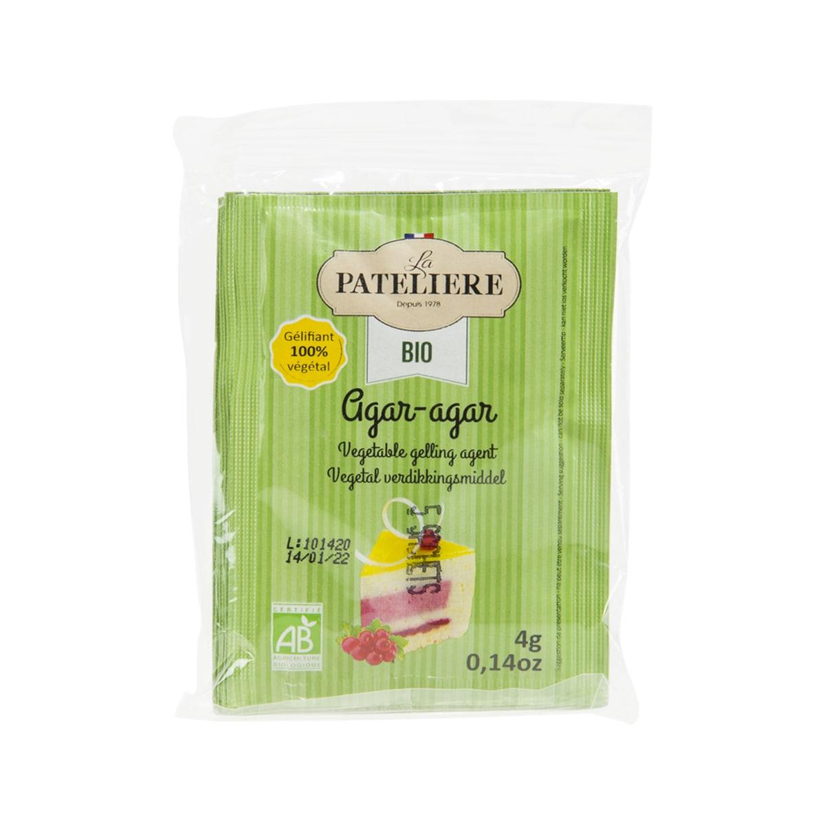 LA PATELIERE Organic Agar Agar (5 x 4g)
