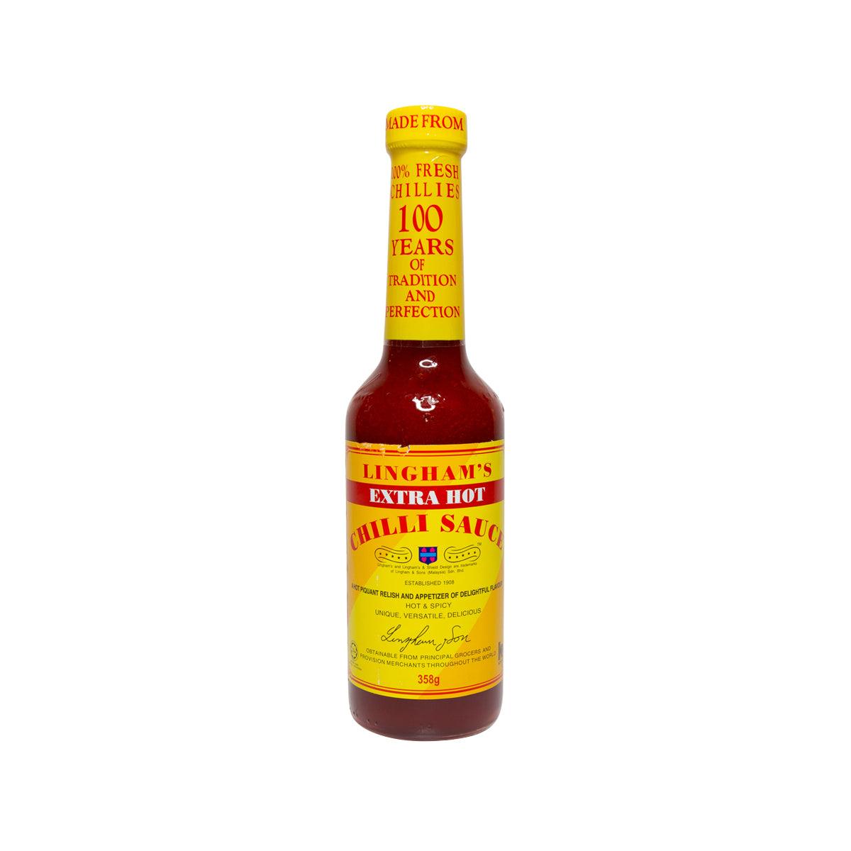 LINGHAM'S Extra Hot Chili Sauce (358g)