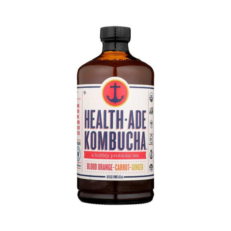 HEALTH ADE KOMBUCHA Organic Blood Orange, Carrot, Ginger Kombucha  (473mL)