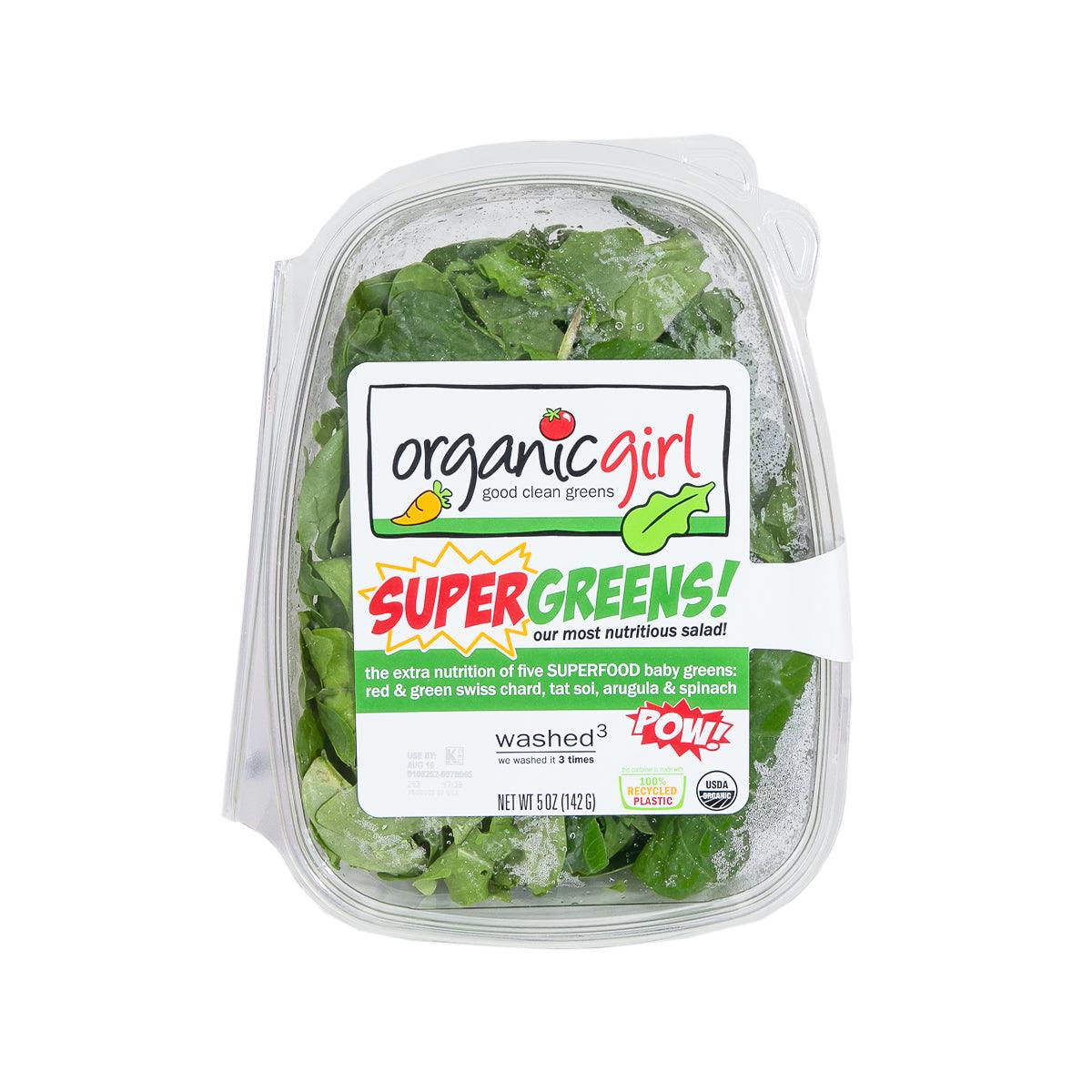 SUPERGREENS!  fresh salad blend - organicgirl produce