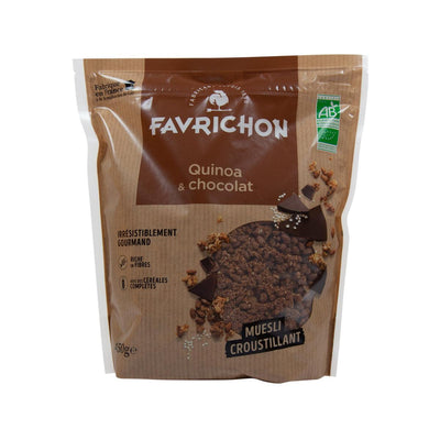 FAVRICHON Quinoa & Chocolate Muesli, 450g – Organic