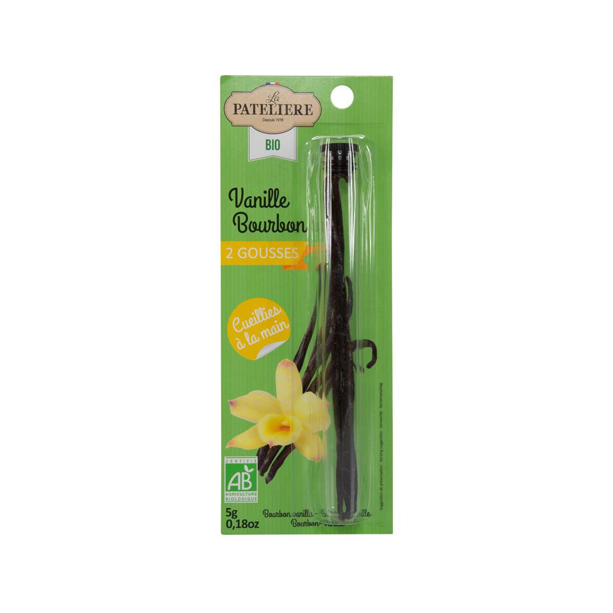 LA PATELIERE Organic Vanilla Beans, 5g – Gourmet Bourbon
