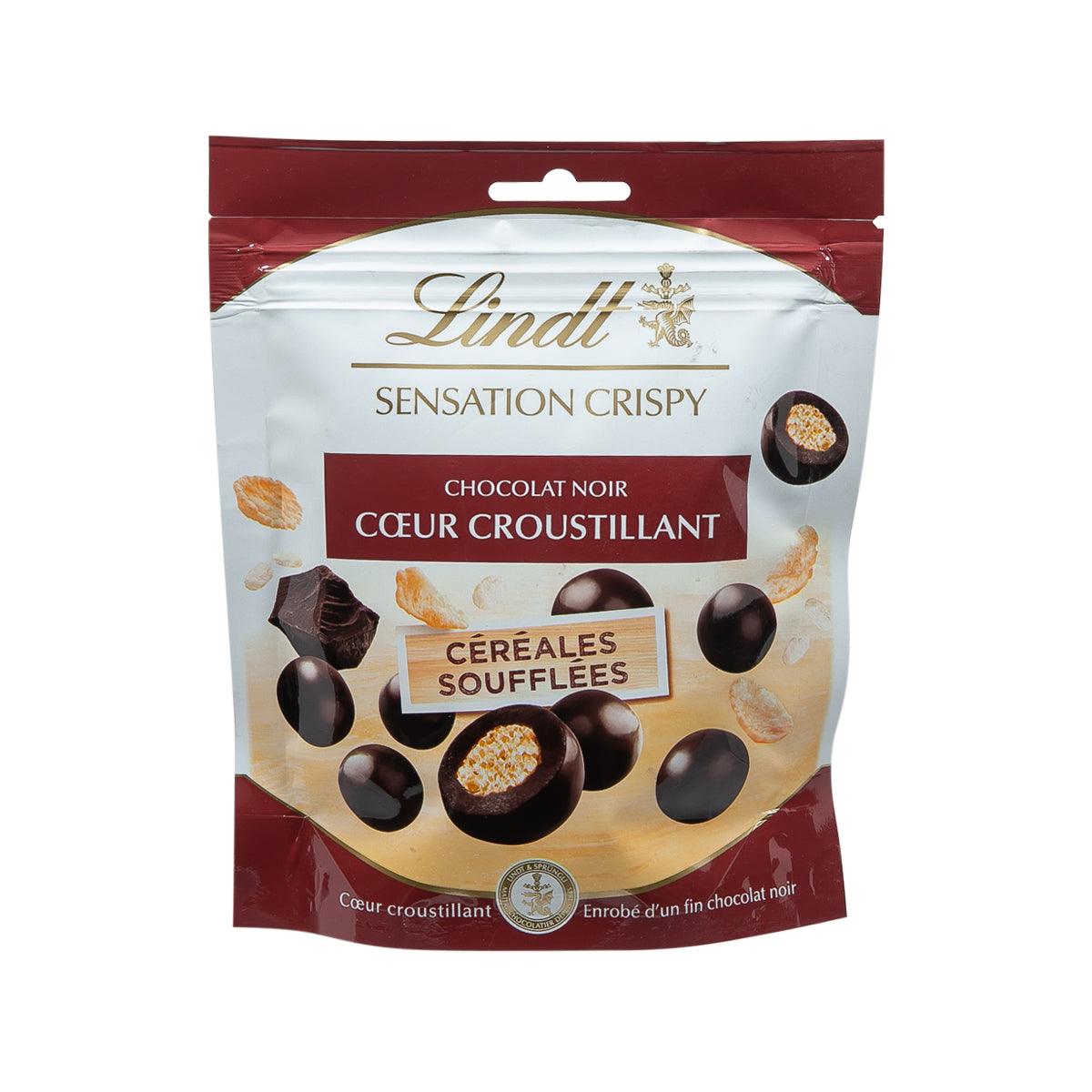 LINDT Sensation Crispy Puffed Cereal Dark Chocolate Ball (140g)