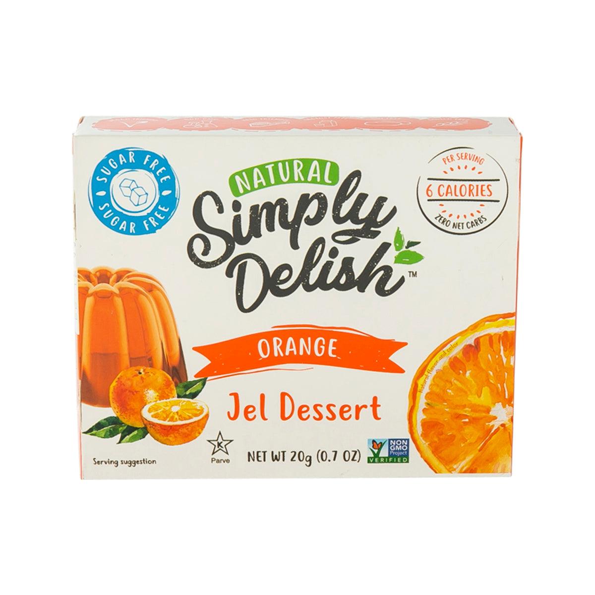 SIMPLYDELISH 天然香橙味果凍甜品 (20g)