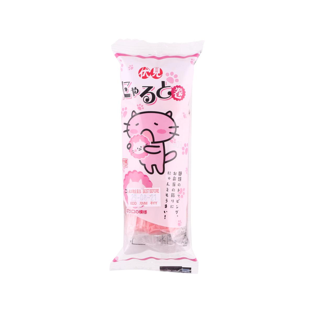 伏見蒲鉾 貓圖案鳴門魚肉卷 (75g)