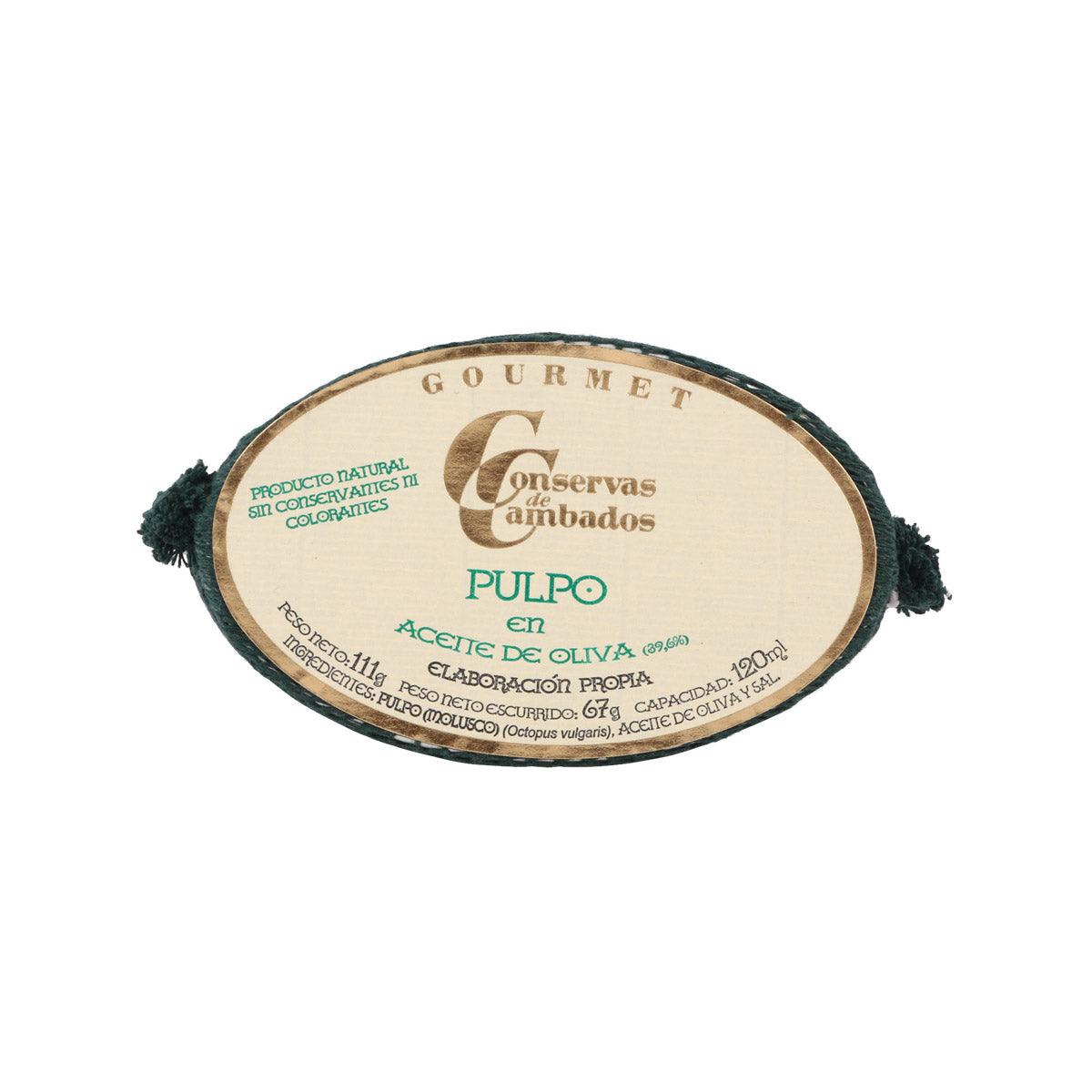 Conservas de Cambados Octopus, 111g – Gourmet Seafood
