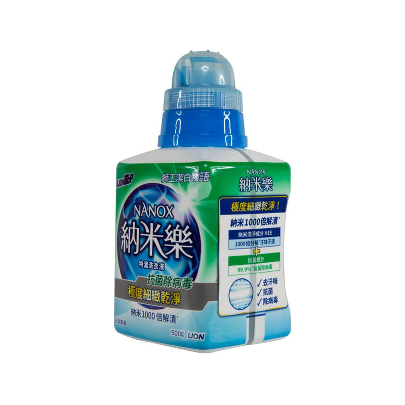LION TOP Nanox Anti-Bacterial & Anti-Virus Compact Liquid Detergent  (500g)
