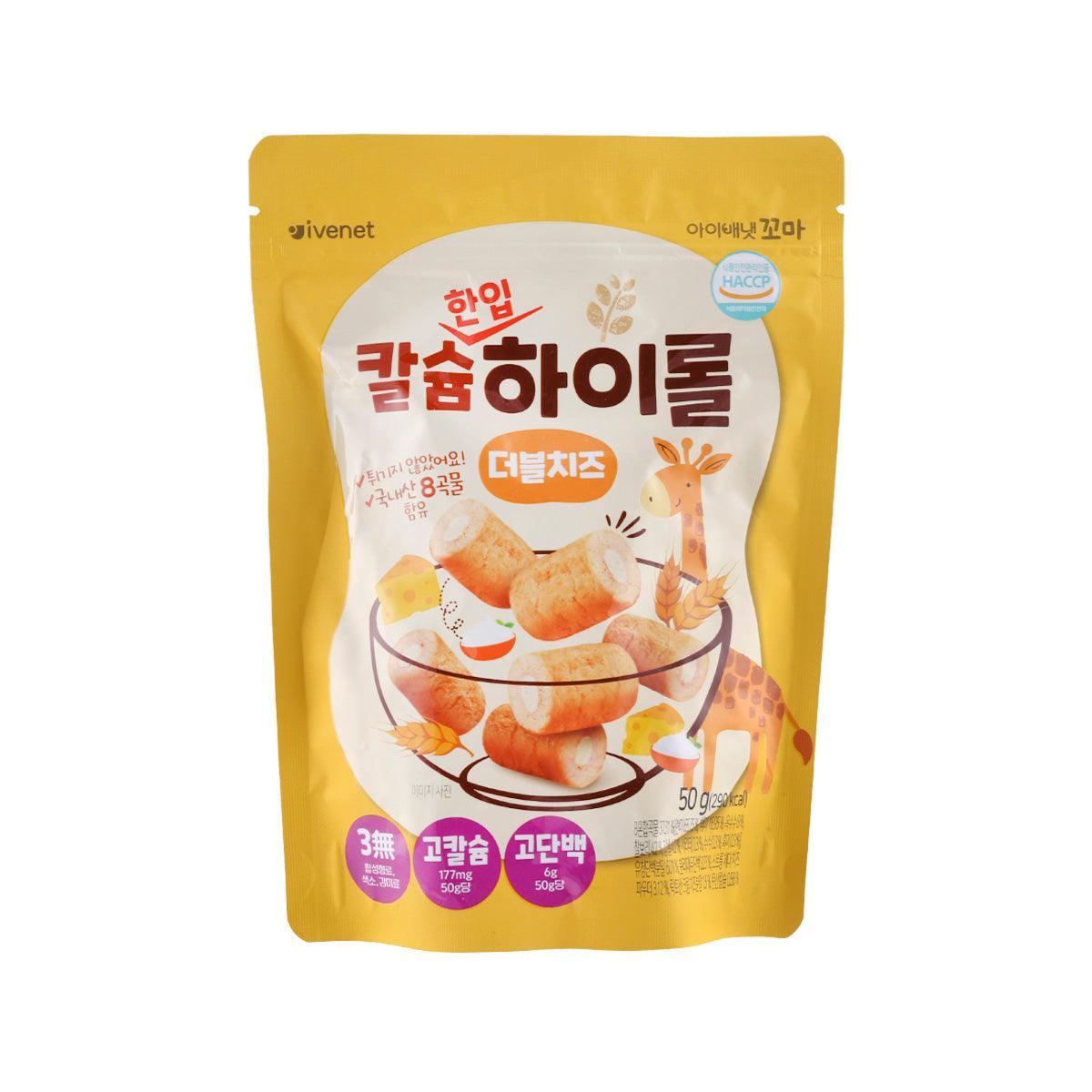 貝貝 貝貝營養加鈣迷你穀物卷 (雙重芝士味) (50g)