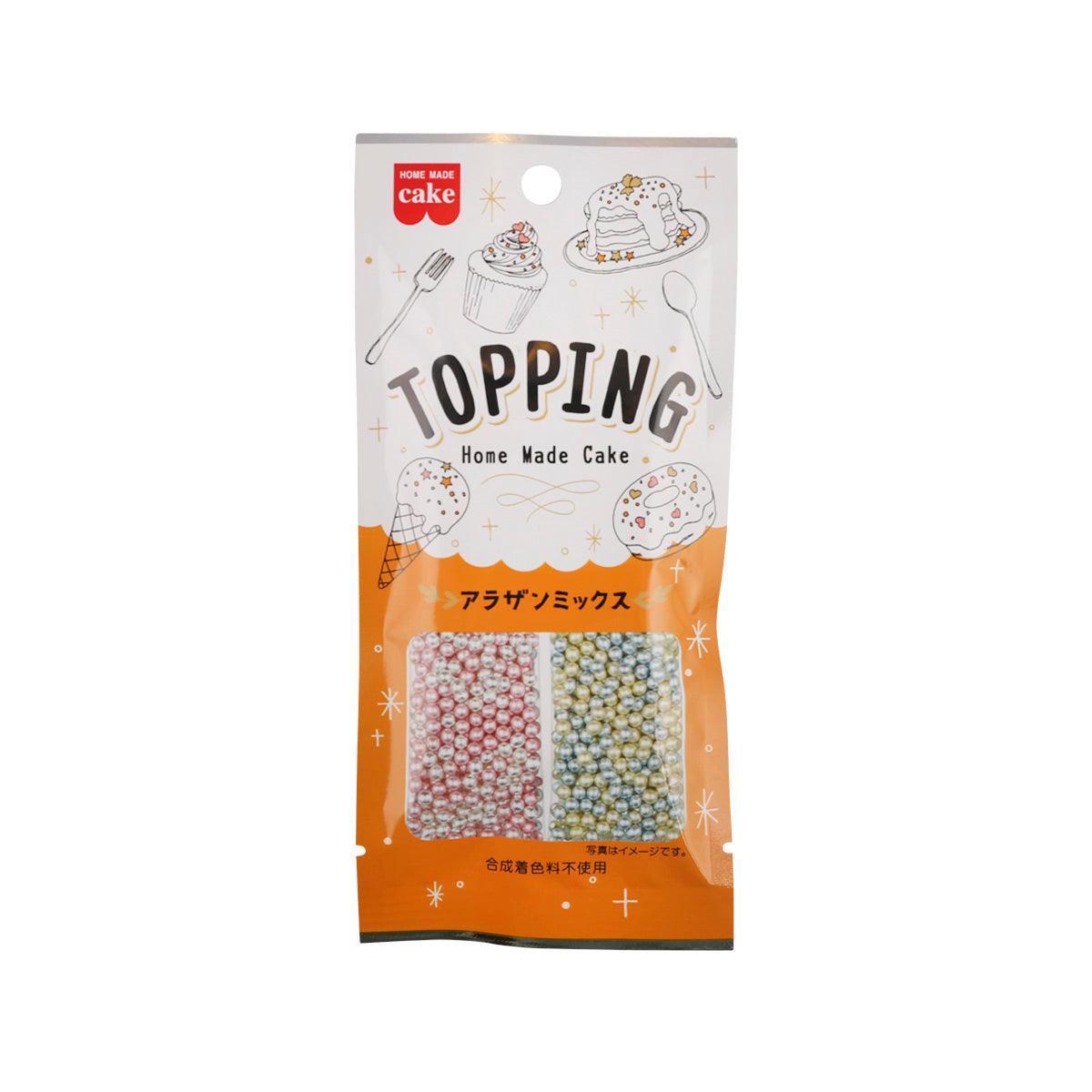 KYORITSU FOODS Topping Sugar - Pink & Blue Dragees Mix (8g)