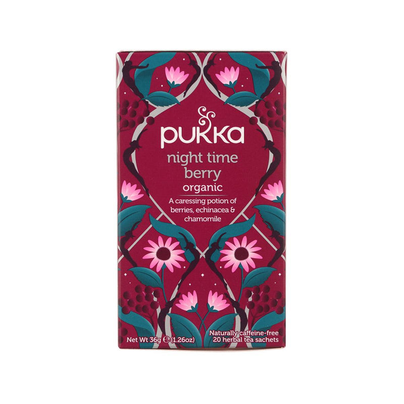 PUKKA Organic Night Time Berry Tea Sachets  (36g)